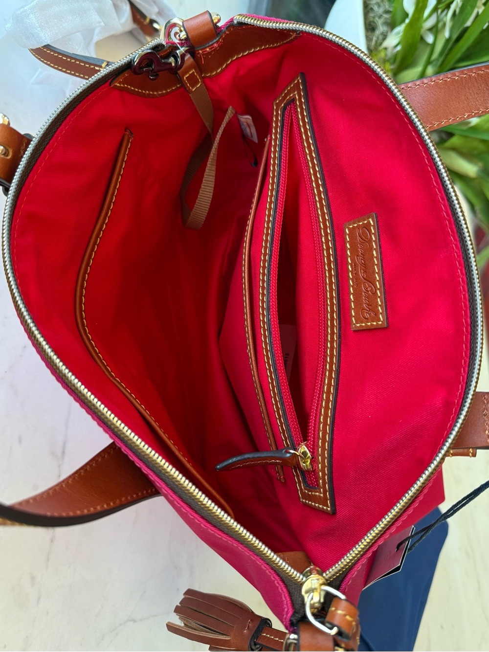 New Dooney & Bourke Nylon Trina Satchel - Picture 12 of 16